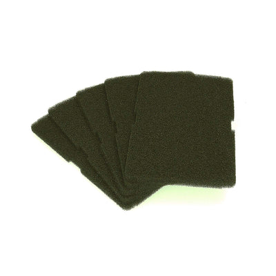 5x Filtro a schiuma compatibile con Beko per asciugatrice Filtro base 240x155mm 2964840100 2964840200 su scambiatore di calore asciugatrice